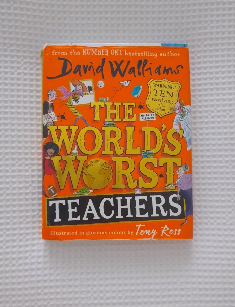 DAVID WALLIAMS HARDBACK BOOKS -£5 EACH