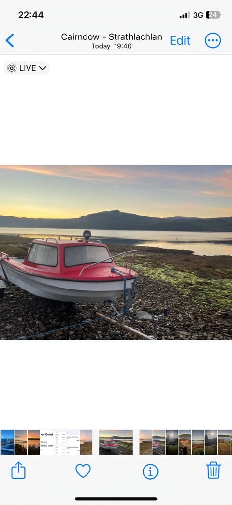 image for 14 foot fishing boat for sale
