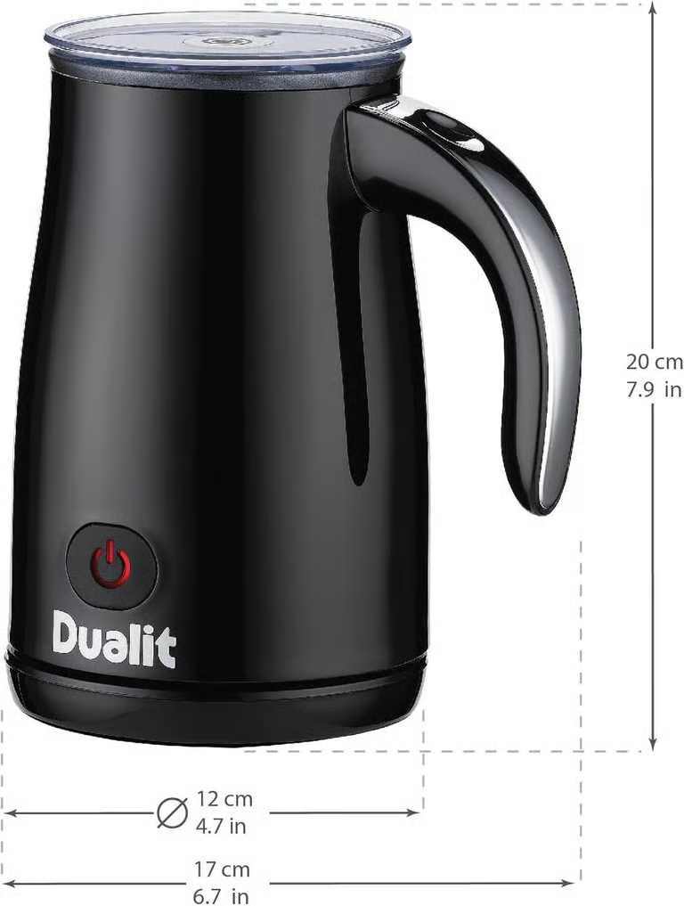 ☕ Dualit Milk Frother – Hot & Cold – Café Drinks at Home in 70 Seconds ☕