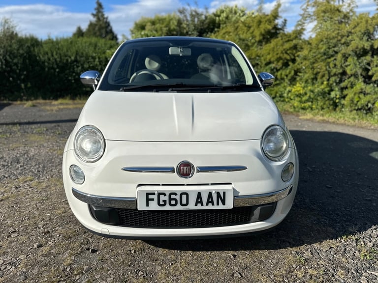 * 66,000 * 2010 FIAT 500 1.2 LOUNGE PETROL 3 DOOR HATCHBACK * £35 A YEAR ROAD TAX *