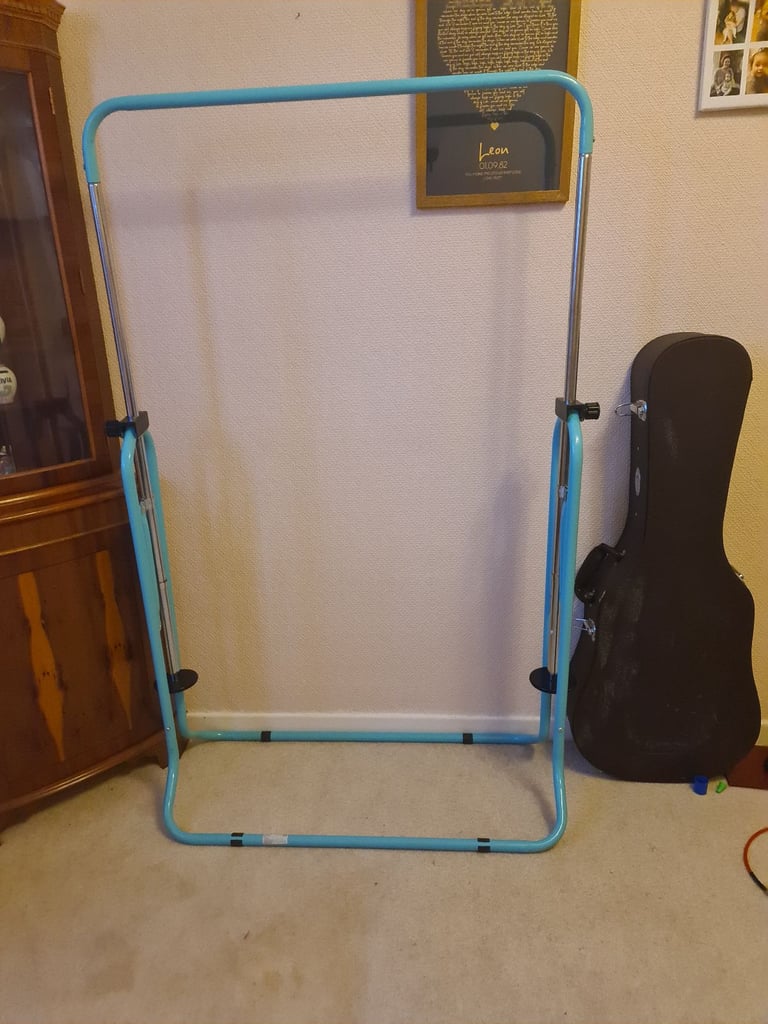 Tommy Toys Kids Green Adjustable Height Foldable Gymnastics Bar