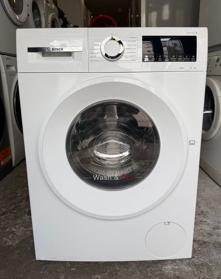 Bosch Series 6 White Just Washing Machine With Free Delivery N Warranty 