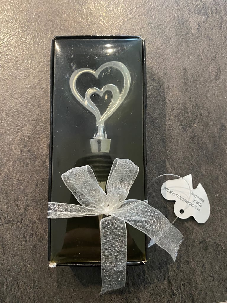 Heart shaped Bottle stopper