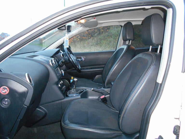 NISSAN QASHQAI 360 DCI 1.5 DIESEL 6 SPEED STUNNING WHITE 2013 BARGAIN ONLY £2950 *LOOK* PX/DELIVERY