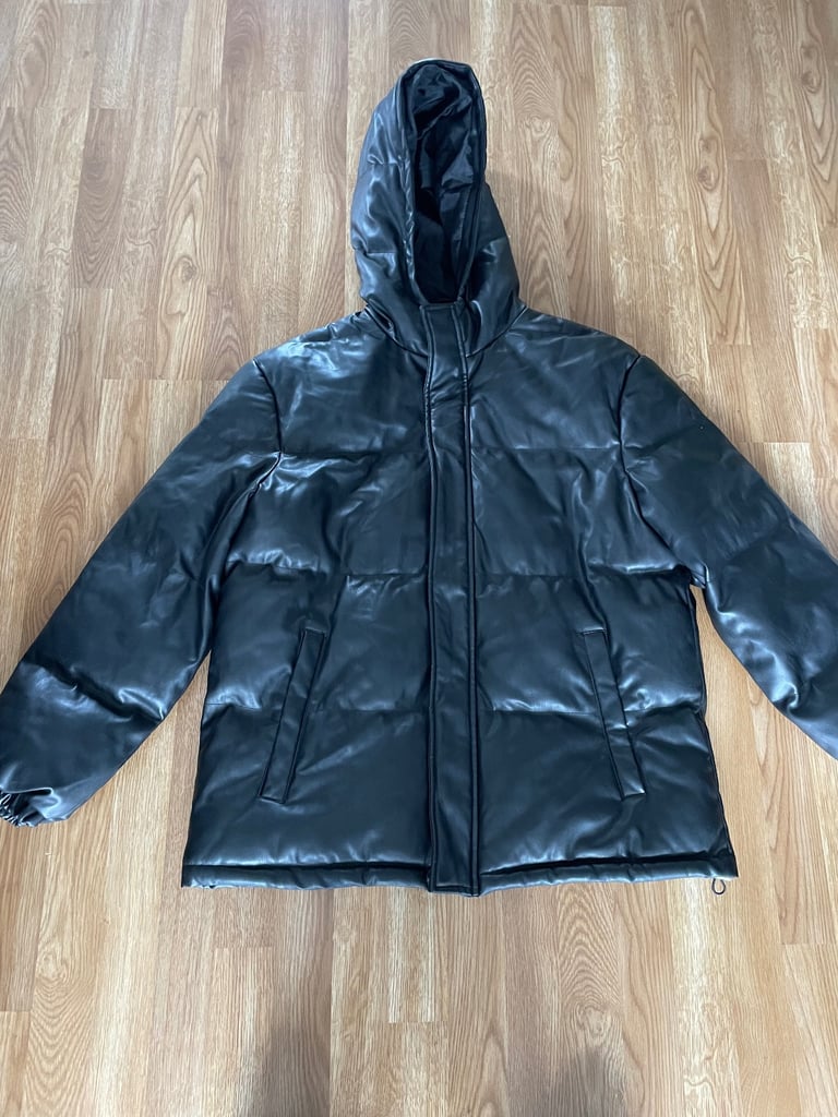 PrettyLittleThing Faux Leather Coat