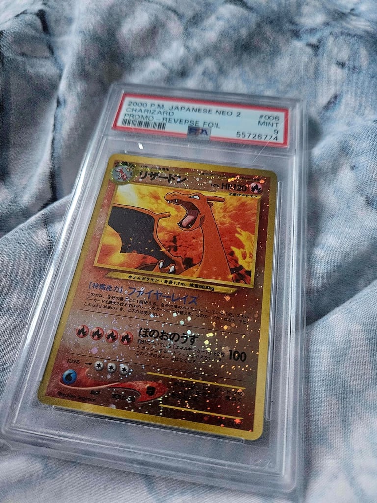 image for PSA 9 2000 charizard neo 2