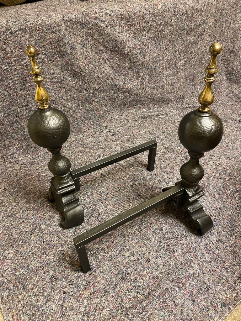 Vintage Andirons / fire dogs