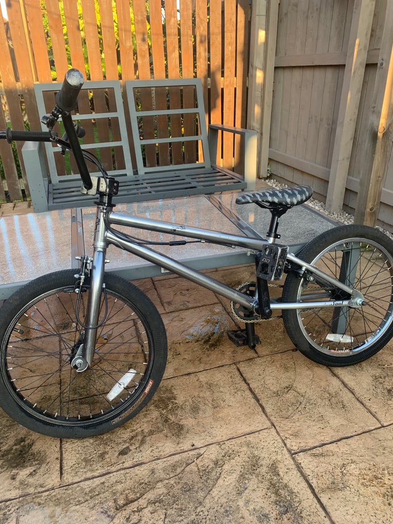 Silver GT BMX