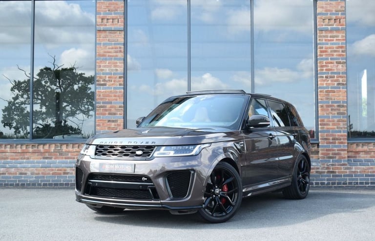 2021 62 LAND ROVER RANGE ROVER SPORT 5.0 P575 V8 SVR CARBON EDITION SUV 5DR PETR