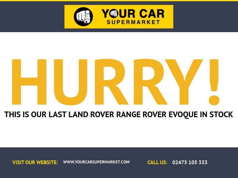 2021 Land Rover Range Rover Evoque 2.0 D165 R-Dynamic S 5dr 2WD ESTATE DIESEL Manual