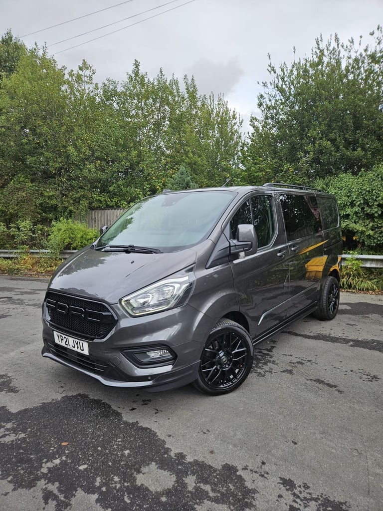 6 Seater! Ford Transit Custom, Reversing Camera! Body Kit inc Raptor Grille! 2021, Manual, 1996 (cc)