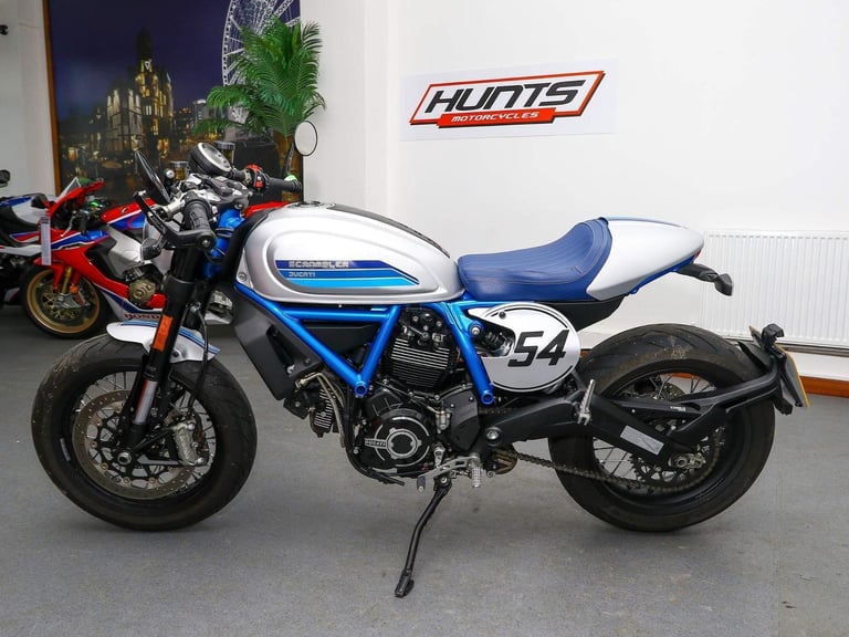2019, '19 Ducati Scrambler Café Racer. ONLY 2,629 MILES. Termignoni Pipe. £7,495