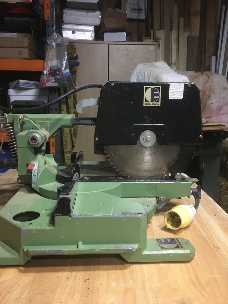 Elektra Beckum sliding Mitre saw