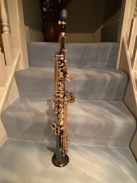 image for  John Packer JP043 Bb Soprano Saxophone.......... like new, plays beautifully and looks amazing!