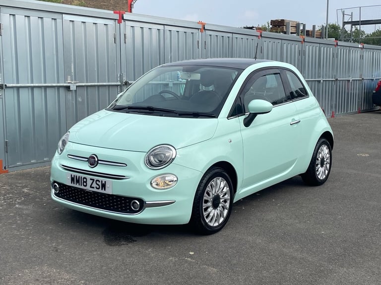 2018 Fiat 500 1.2 Lounge 3dr HATCHBACK PETROL Manual