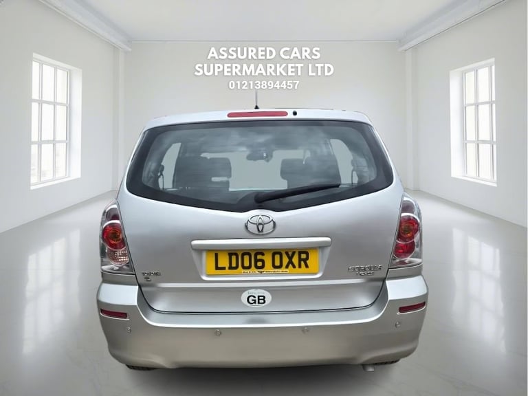2006 06 TOYOTA COROLLA VERSO 1.8 T3 MPV 5DR PETROL MULTIMODE (179 G/KM, 127 BHP)