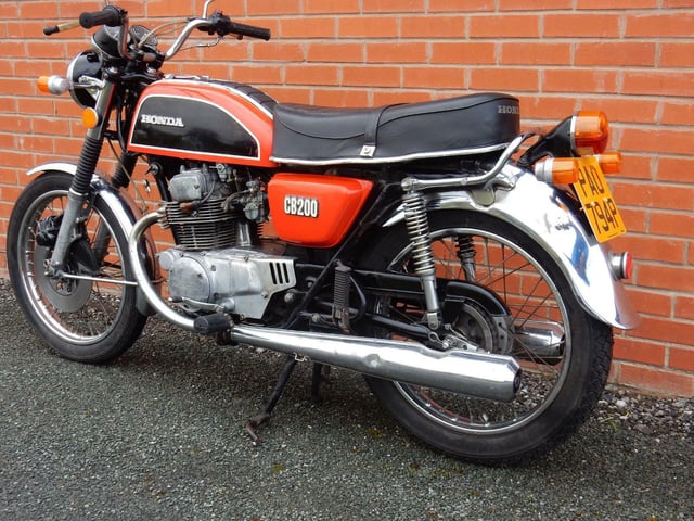 Honda cb200 for sale gumtree clearance