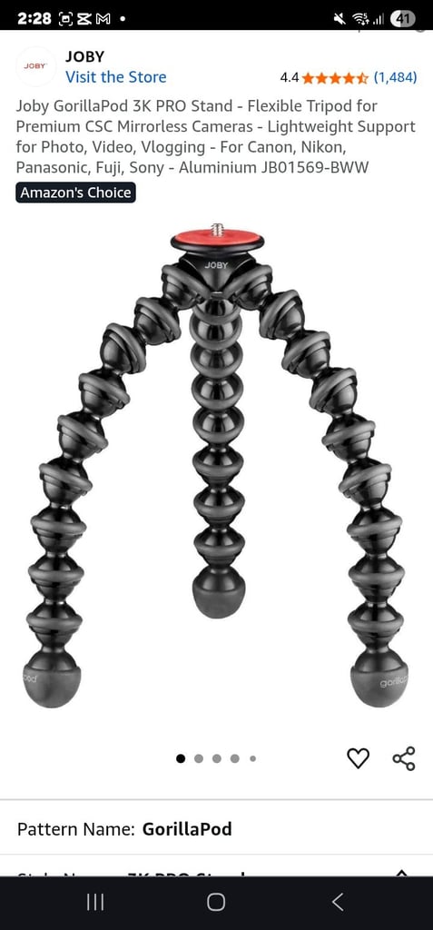 Joby GorillaPod 3K Good Working Order