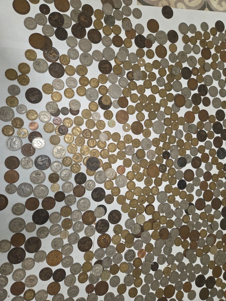 Joblot of old coins