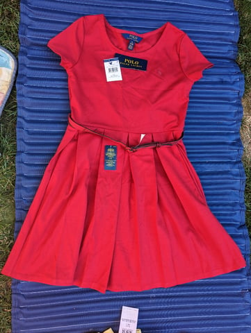 Red dress for store girl size 10