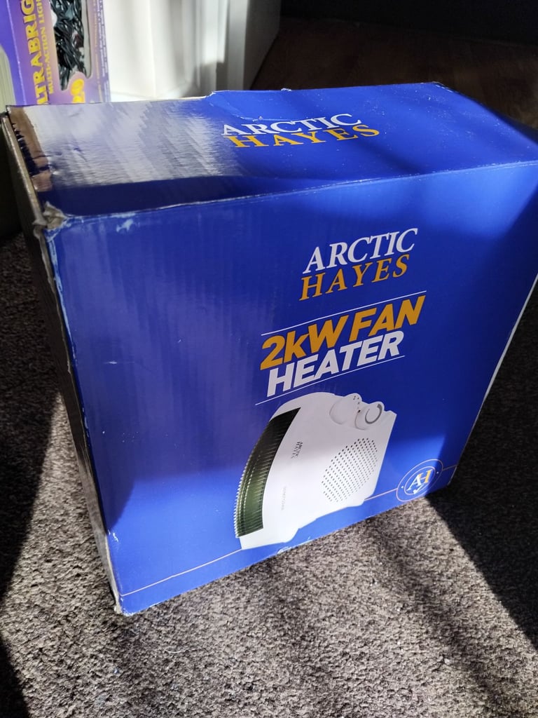 Fan heater thermostat controlled new