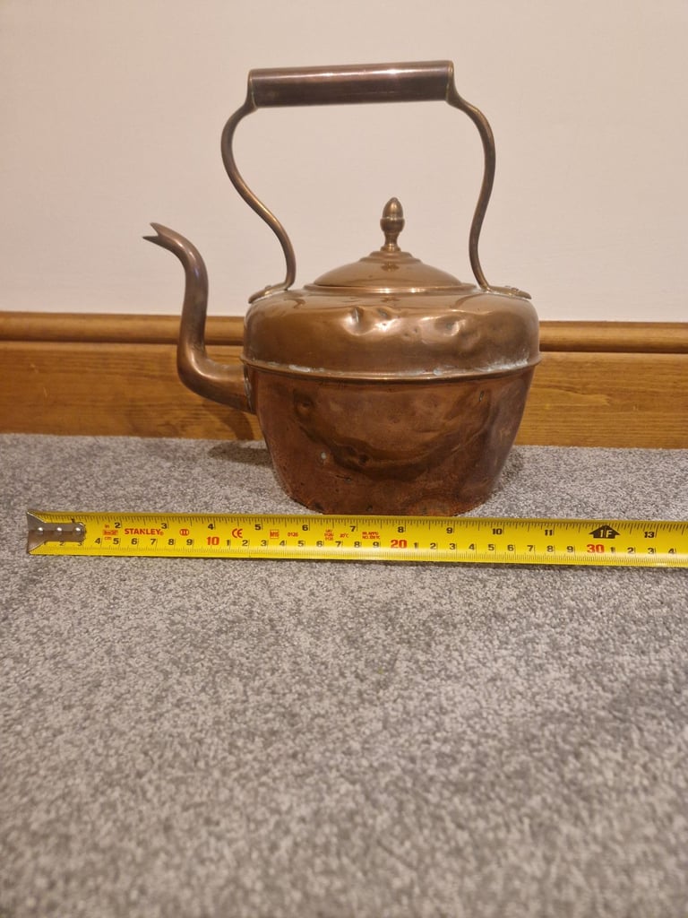 image for Antique copper kettle 