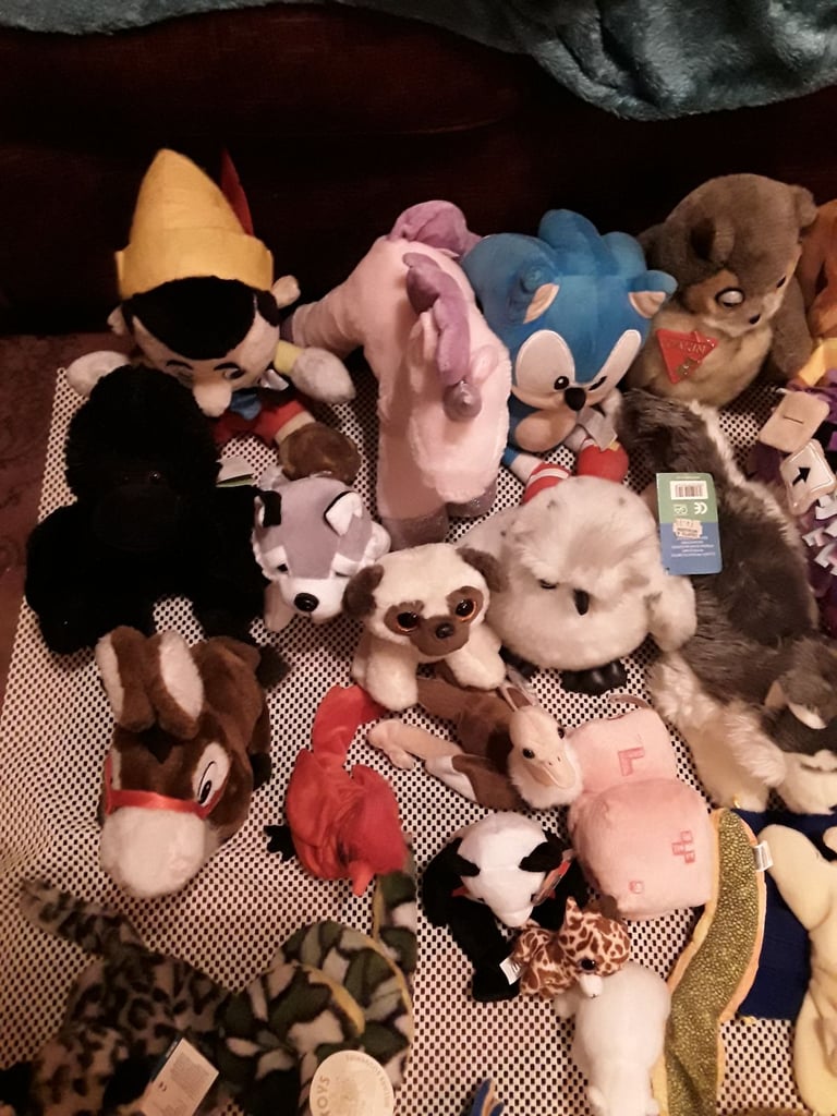 A selection of soft toys