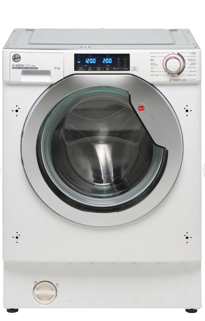 image for Hoover H-WASH 300 PRO HBWOS69TAMCET-80 Integrated 9kg Washing Machine with 1600 rpm