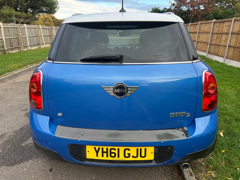 2011 Mini Countryman 1.6 Cooper D SUV 5dr Diesel Manual ALL4 Euro 5 (s/s) (112