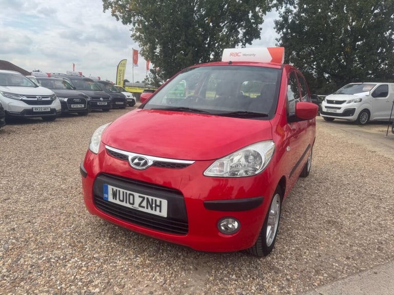 2010 Hyundai i10 1.2 Comfort 5dr HATCHBACK PETROL Manual