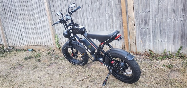 Beautiful Electric bike full suspensions,  super fast,  1000w, 17.5ah battery,  brand new 