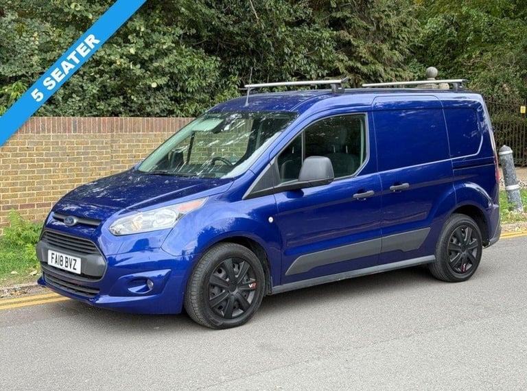 2018 18 FORD TRANSIT CONNECT 1.5 TDCI 220 TREND 100BHP L1 H1 SWB 5 SEATER CREW/P