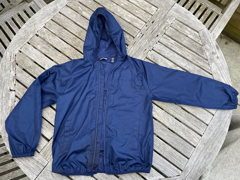 VGC LANDS END waterproof rain jacket 10yr 10 year to 11yr 11 year