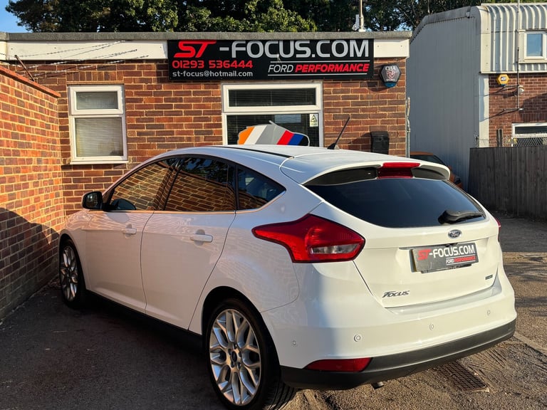 2017 Ford Focus 1.0T EcoBoost Titanium X Hatchback 5dr Petrol Manual. FSH  LOW