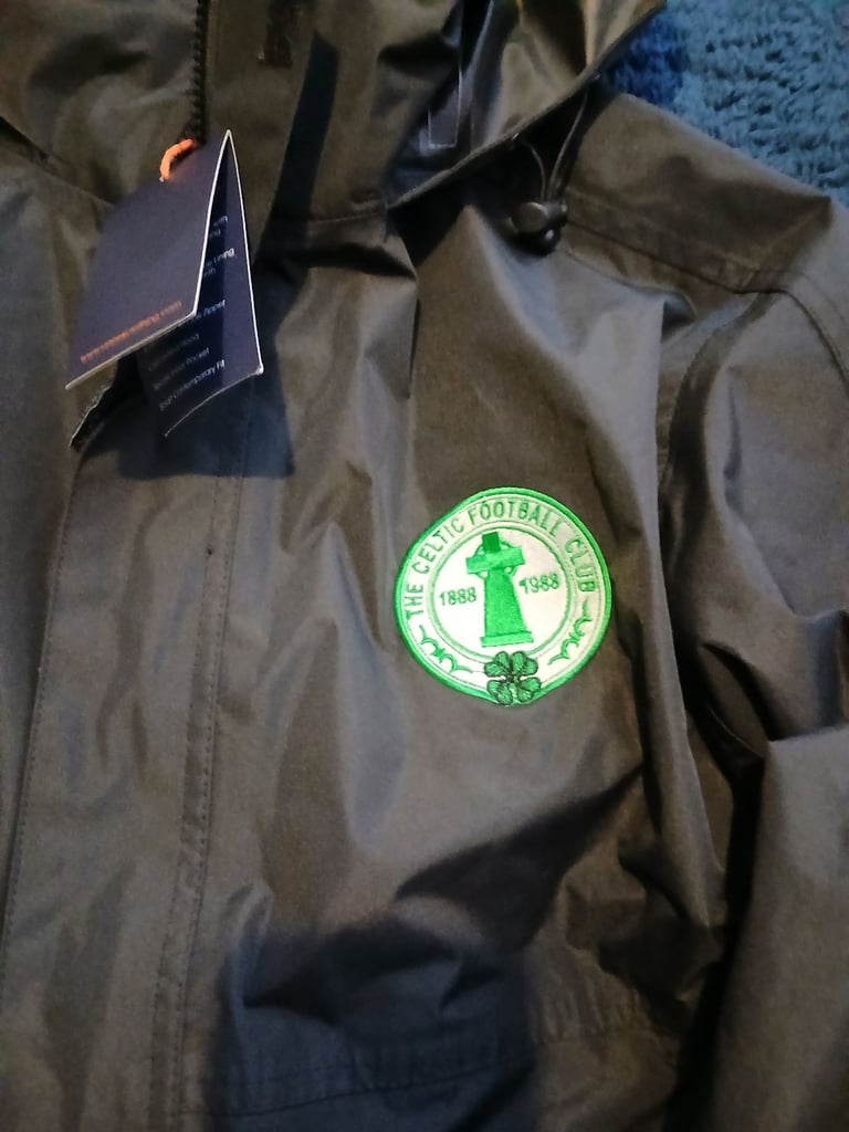 image for Waterproof Celtic FC Jacket For Sale BNWT