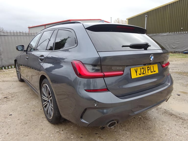 image for 2021 21 REG BMW 3 SERIES 320I M SPORT AUTO ESTATE DAMAGED REPAIRABLE SALVAGE