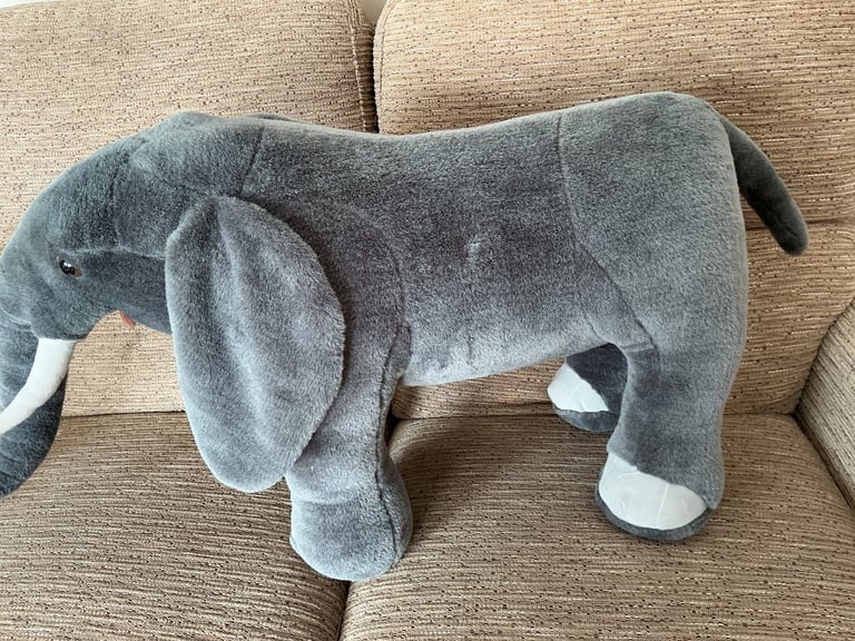 image for Large Melissa & Doug Toy Elephant.