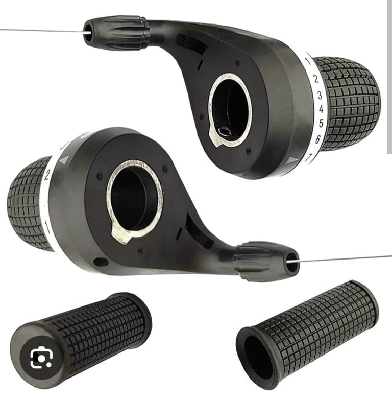 bicycle grips shifter set 3x7 with grips New.