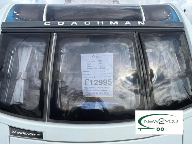 2017 Coachman Wanderer 17/4 4 Berth Caravan - STOCK E157