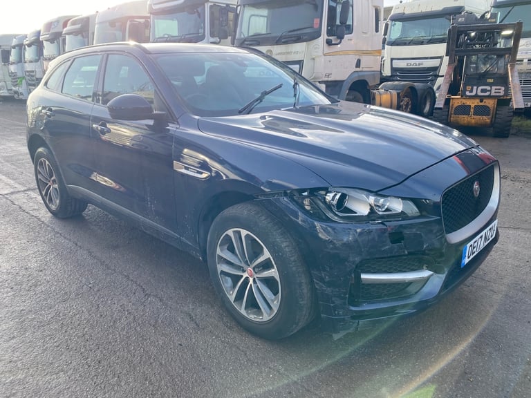 2017 JAGUAR F - PACE R SPORT AWD 2.0 DIESEL SUV DAMAGED SALVAGE CAT N 