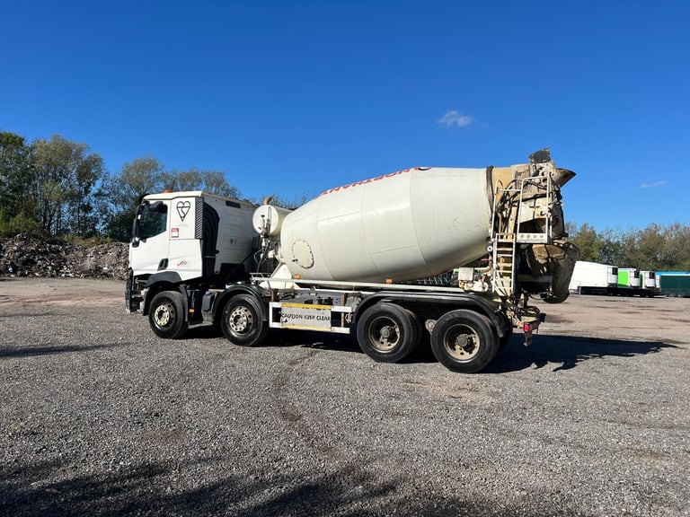 Renault C (C) 430 8x4 McPHEE MIXER , JUST ARRIVED . WATCH THE VIDEO