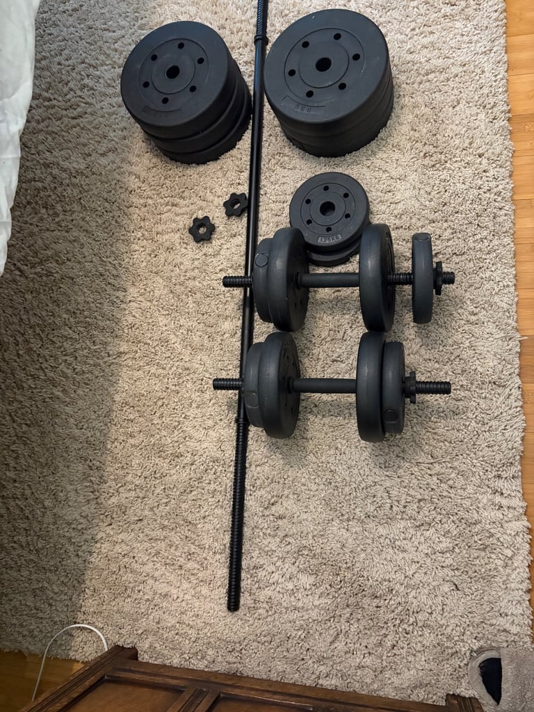 Weight-lifting set