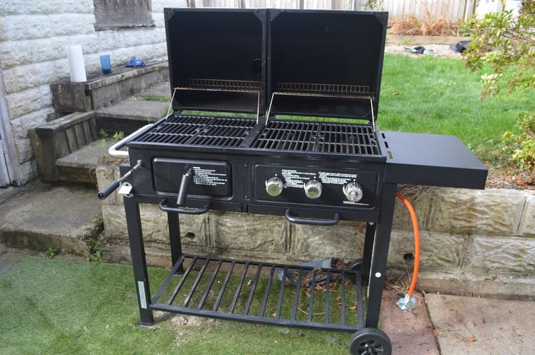 BBQ, Cover, Prep Table, and Accessories