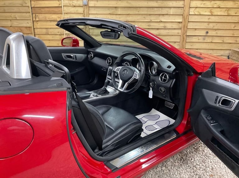 2012 Mercedes-Benz SLK 1.8 SLK200 BlueEfficiency AMG Sport Convertible 2dr Petrol G-Tronic+ Euro ...