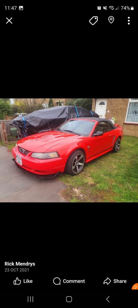 Ford mustang 40th anniversary edition 