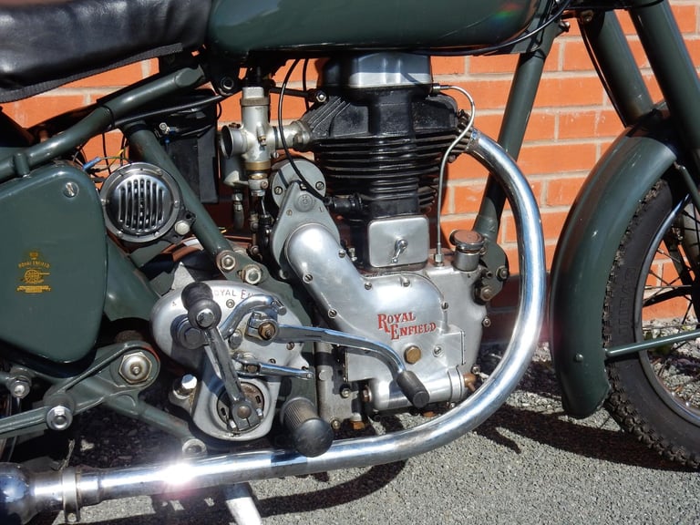 Royal Enfield Model G 350cc 1957 Matching Numbers. V5C & Buff Logbook - 209 XVY