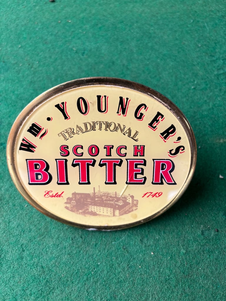 Brass beer pump badges £10 each or £50 the lot
