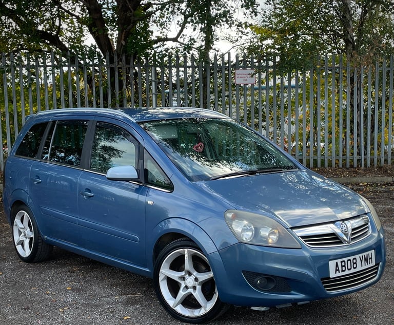 image for Vauxhall, ZAFIRA, MPV, 2008, Manual, 1796 (cc), 5 doors