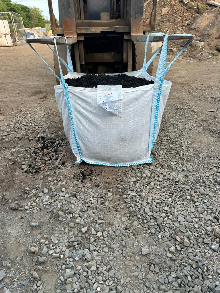 Topsoil £25 Type 1 £25 a ton . Turf mix £35 Aggregates. Logs skips 