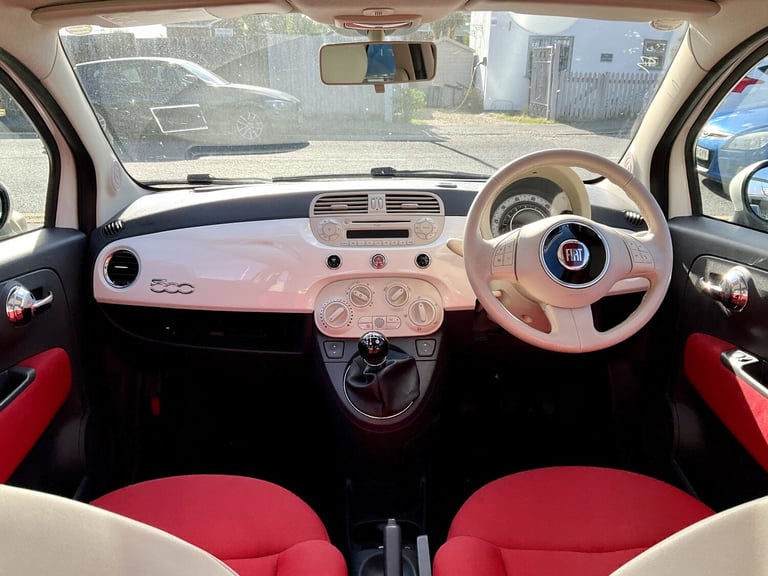 2011 Fiat 500 1.2 Lounge Hatchback 3dr Petrol Manual Euro 5 (s/s) (69 bhp)